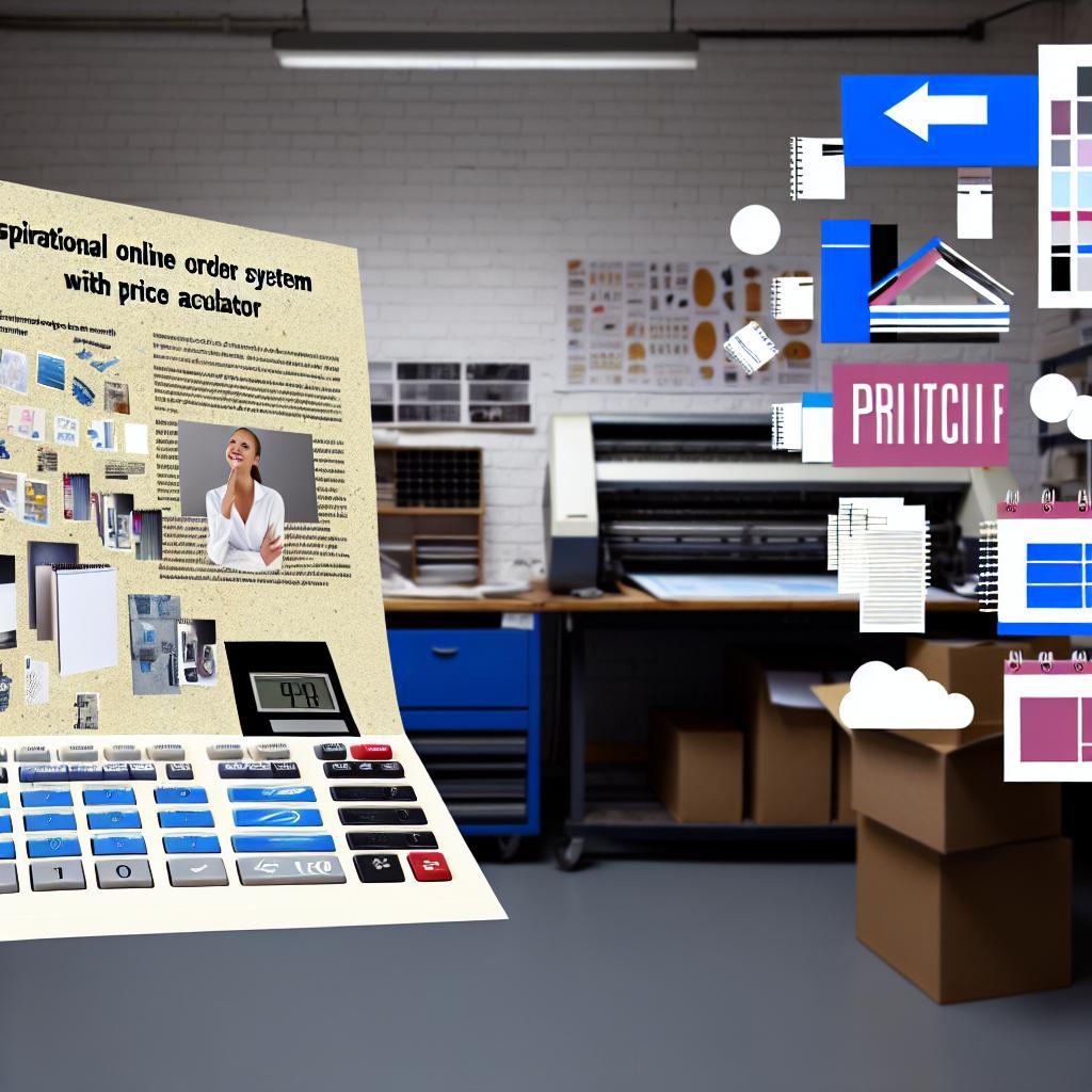 Iedvesmojoša Tiešsaistes Pasūtījumu Sistēma ar Cenu Kalkulatoru