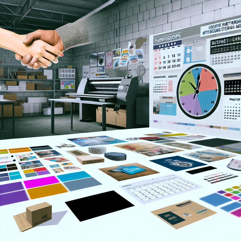 Radošas partnerības ar dizaina studijām un reklāmas aģentūrām