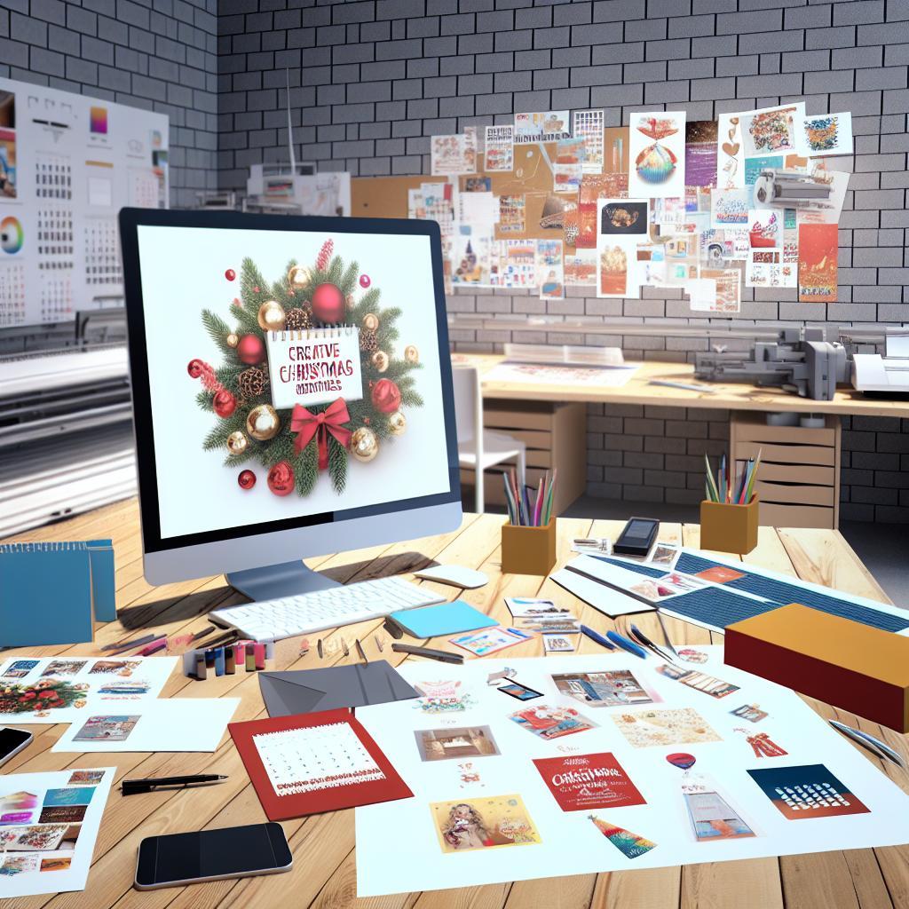 Radošas Ziemassvētku apsveikumu un ielūgumu idejas