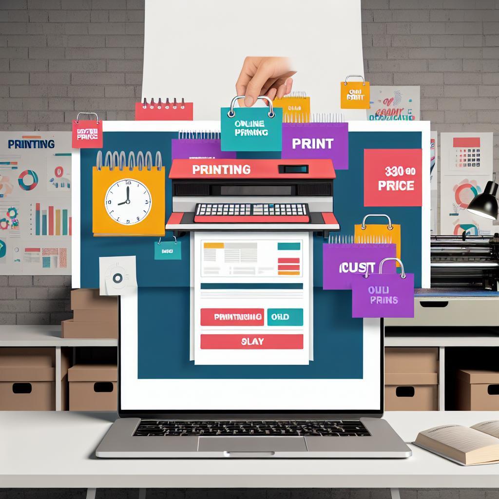 Instantā cenu aprēķina iespējas tiešsaistes drukāšanas portālā