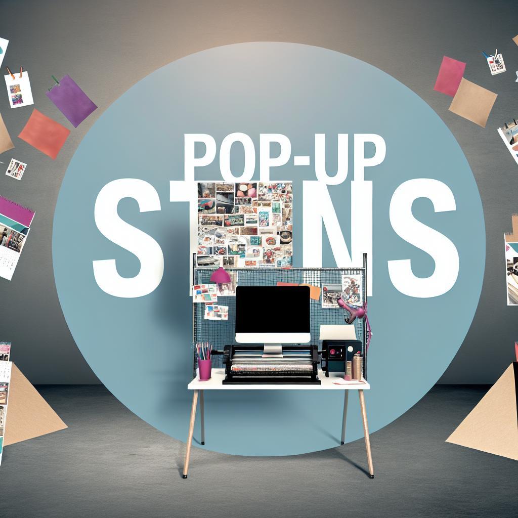 Pop-up stendi: Radoša pieeja augsta trafika piesaistīšanai