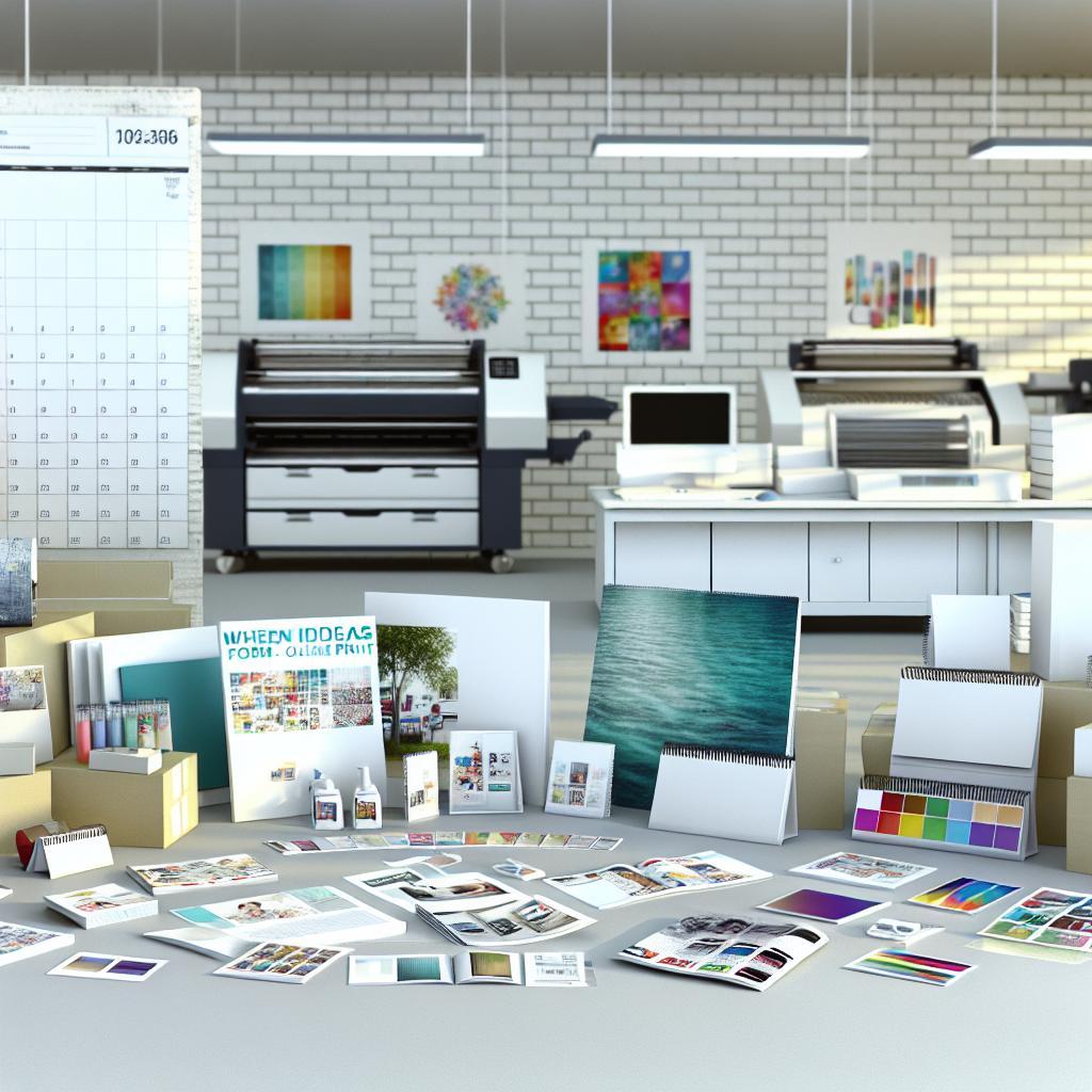 Kad Idejas Iegūst Formu: Tiešsaistes Drukas Pasūtīšana