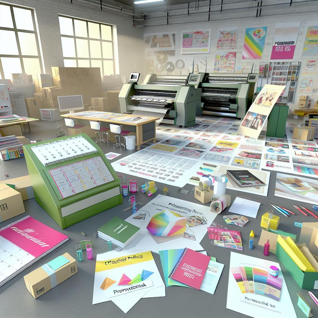 Atklājiet efektīvas promocijas materiālu drukas iespējas
