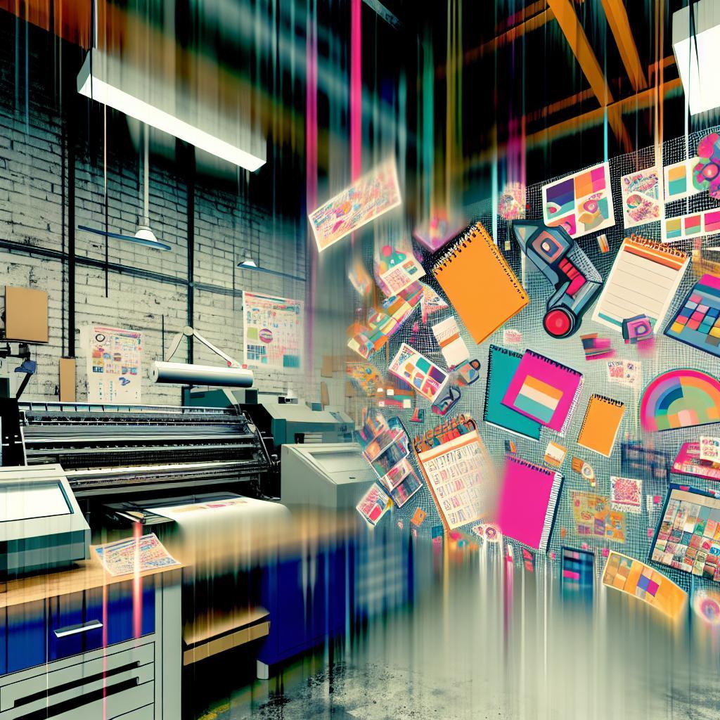 Radošums un tehnoloģijas: Drukas materiālu izgatavošana