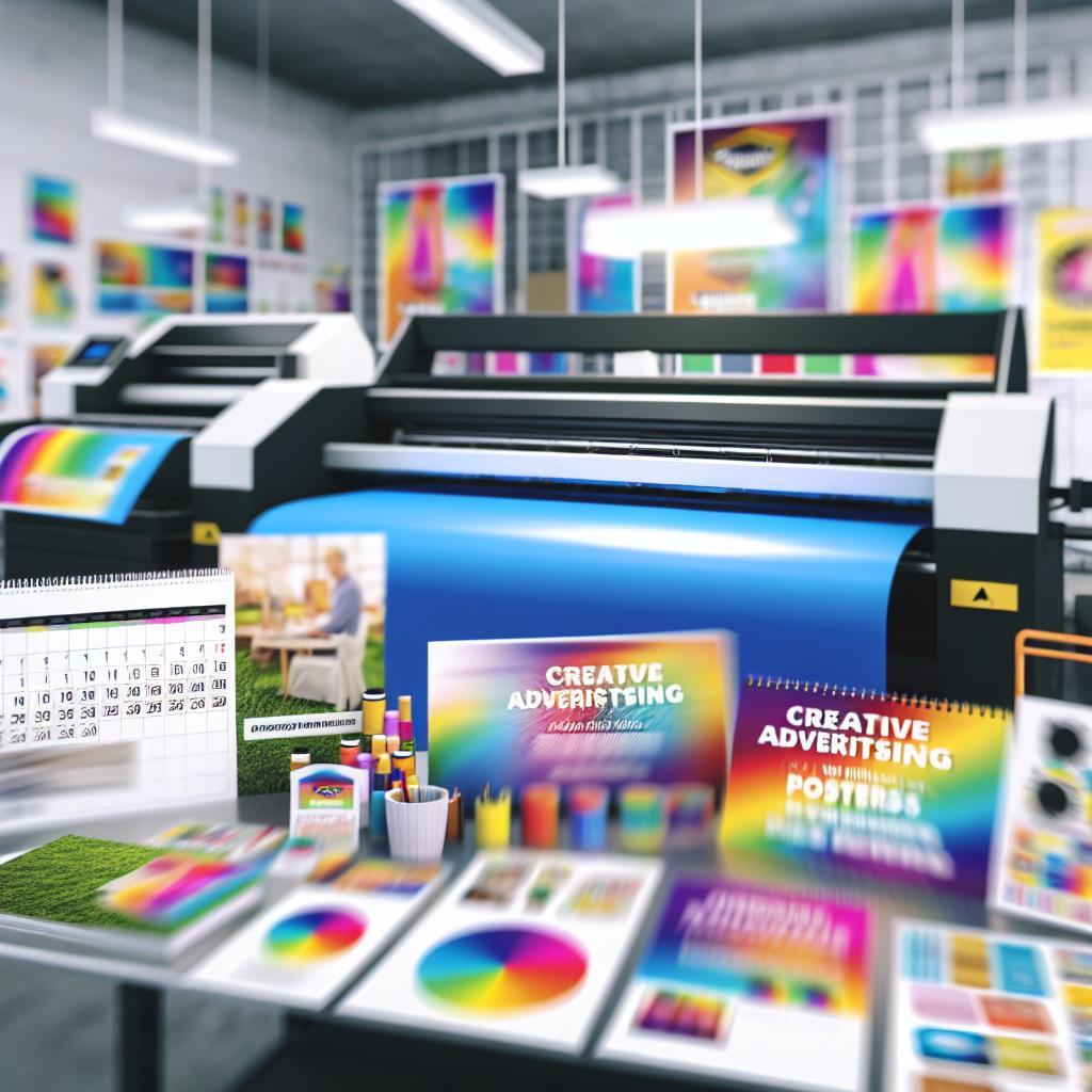 Radoša reklāma: Plakāti ar apdruku, kas piesaista uzmanību