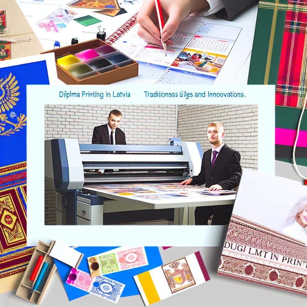 Diplomu druka Latvijā: Tradīcijas, iespējas un jauninājumi