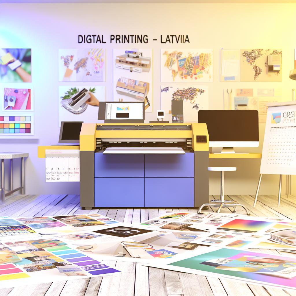 Digitālā druka Latvijā: Radošums un inovācijas mūsdienās