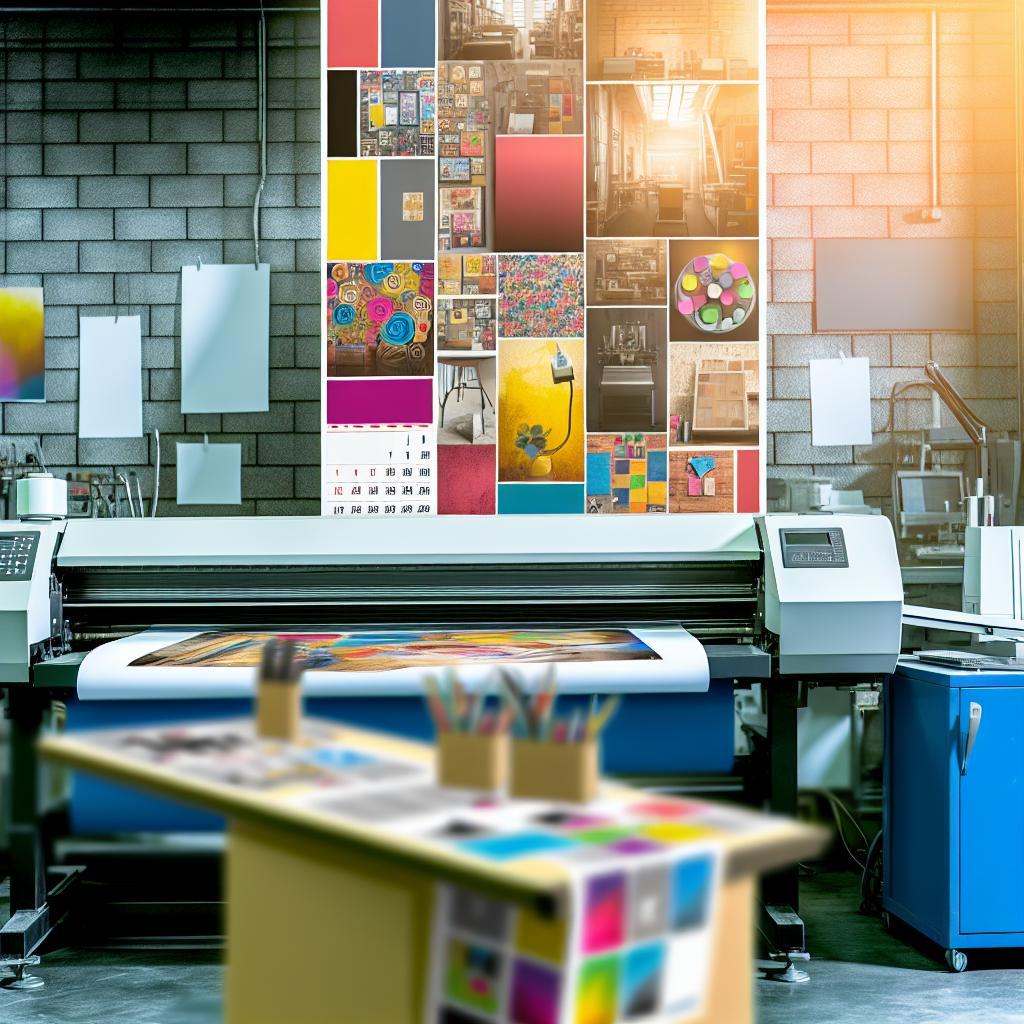 Lielformāta plakātu drukas māksla: Idejas un iespējas