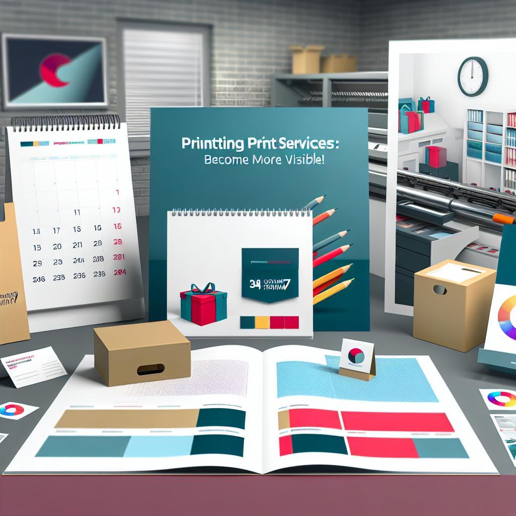 Drukas pakalpojumi uzņēmumiem: Kļūstiet redzamāki!