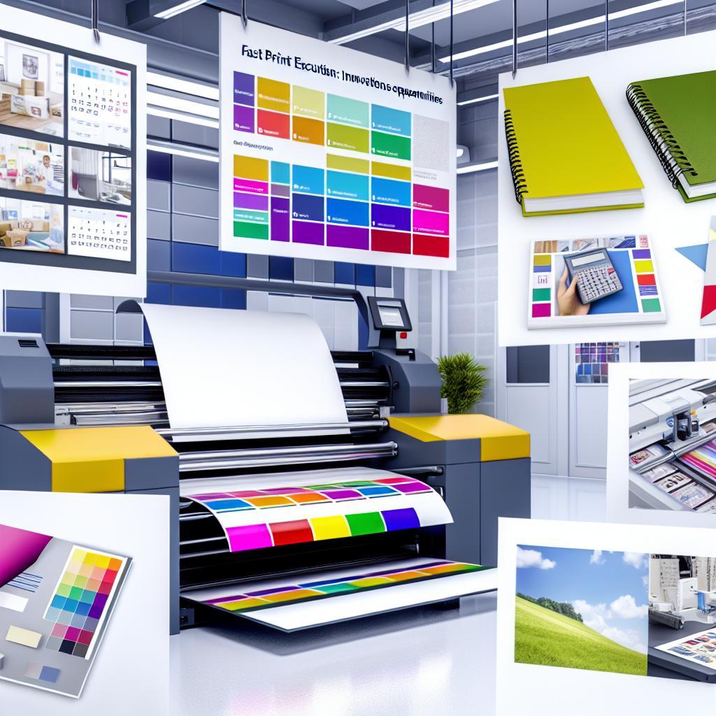 Ātra drukas izpilde Rīgā: Inovācijas un iespējas