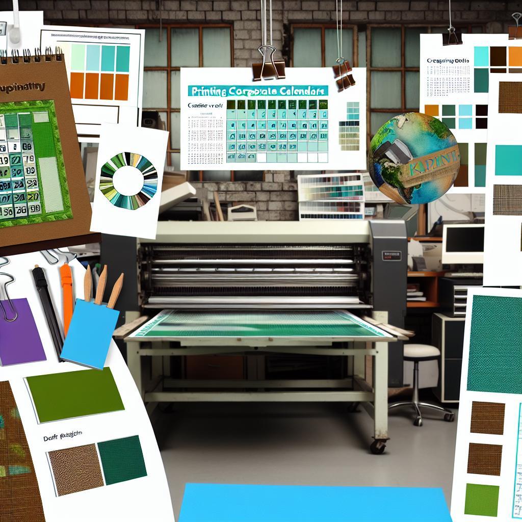 Korporatīvo kalendāru druka: Radošums darbā un ikdienā