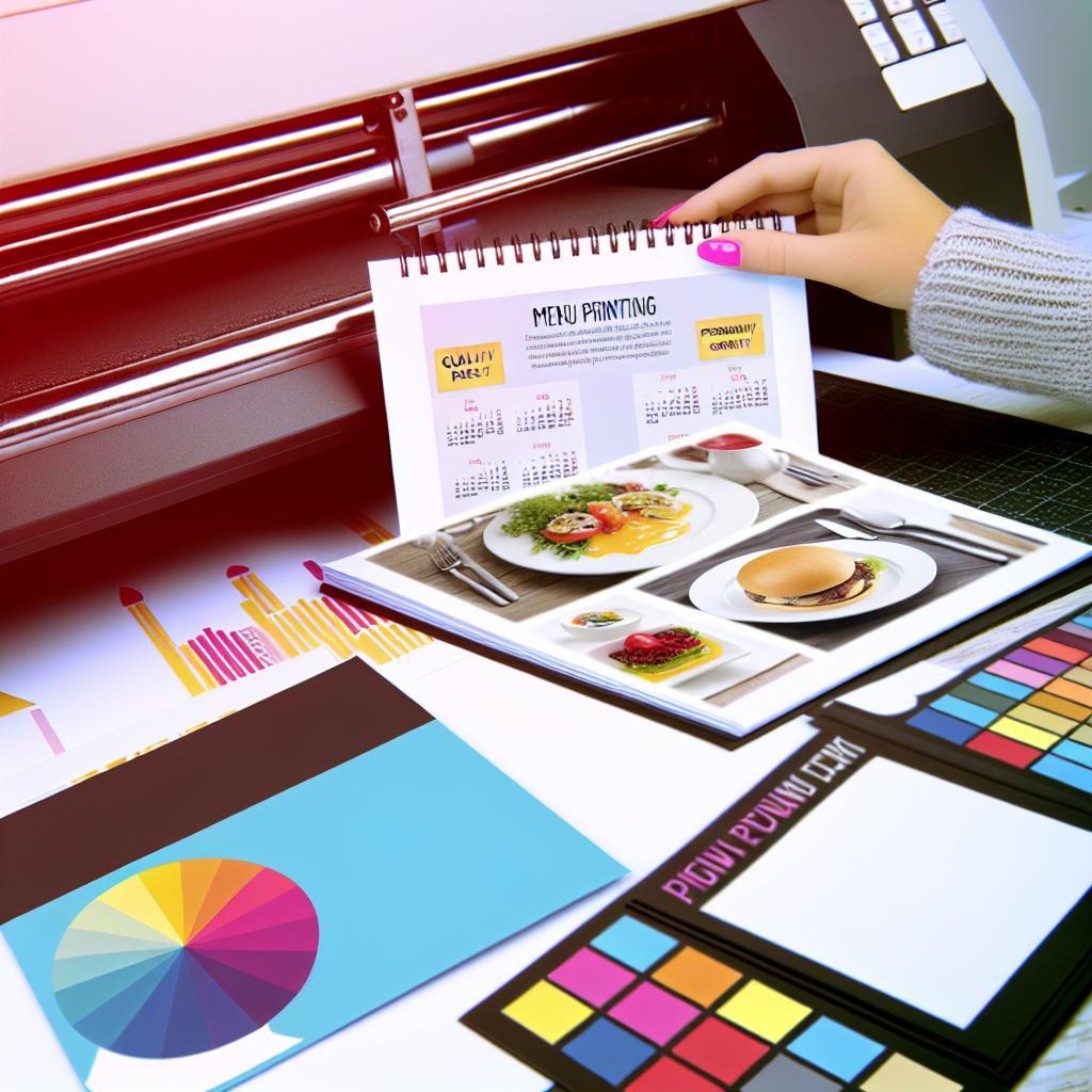 Ēdienkaršu druka restorāniem: Kvalitāte un radošums