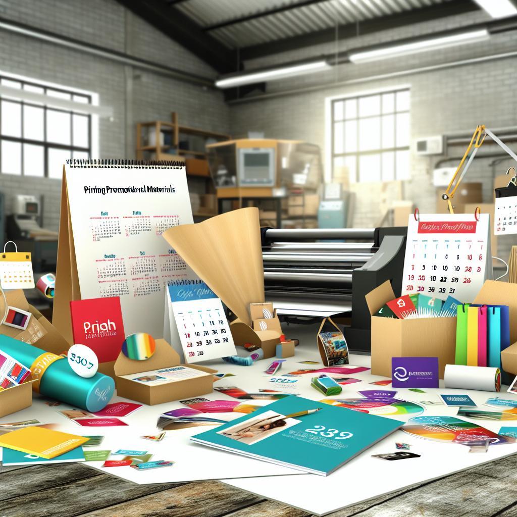 Promocijas materiālu druka: Radošuma un kvalitātes savienojums