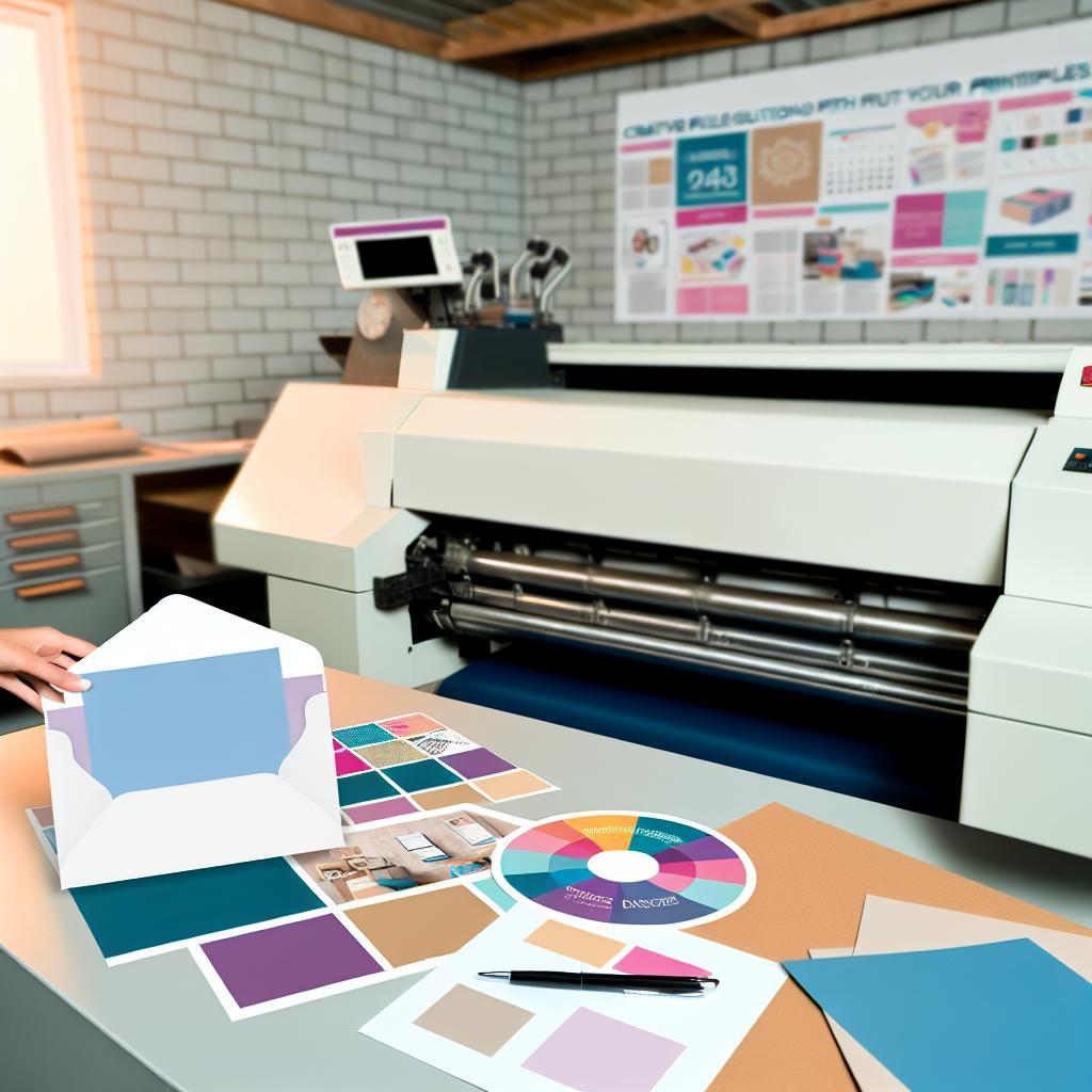 Radošas iespējas aplokšņu drukāšanai ar apdruku