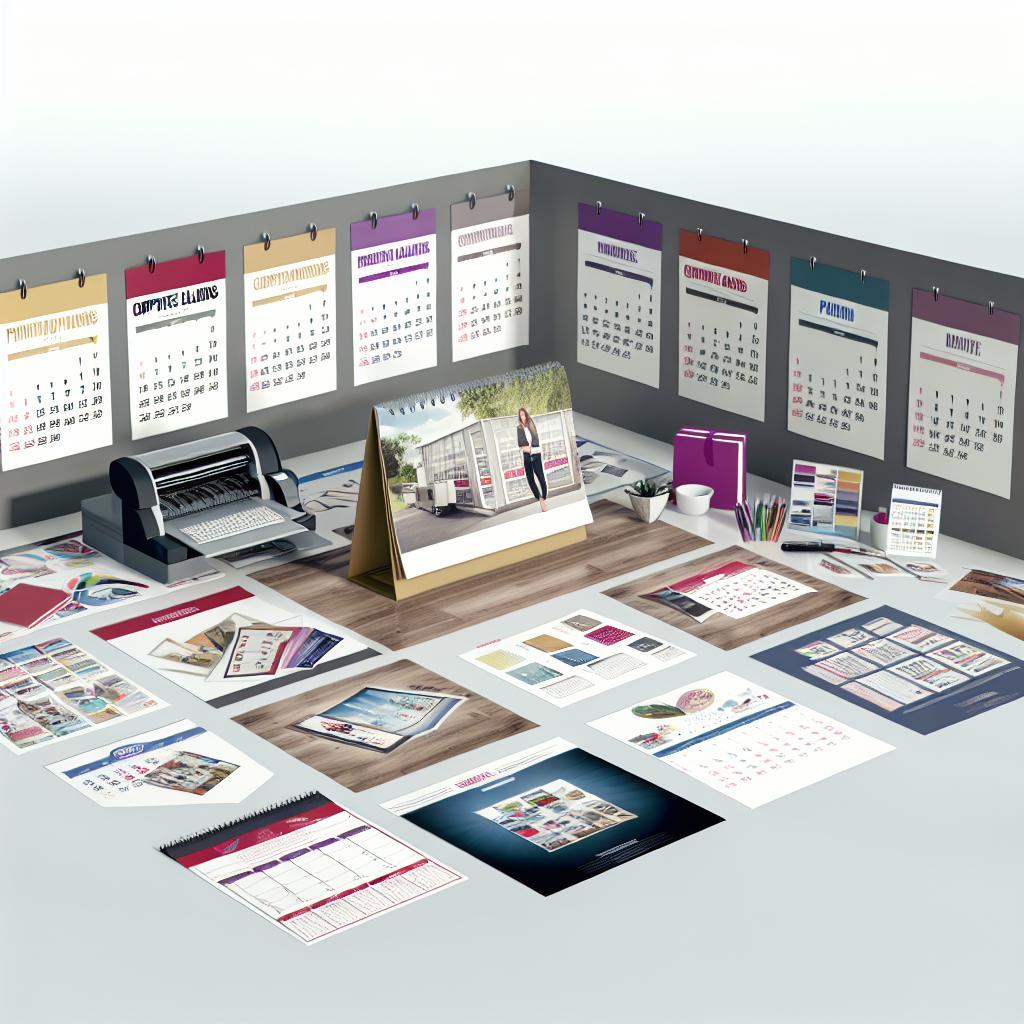 Korporatīvo kalendāru drukas veidi un priekšrocības